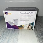 Netgear Powerline 500 Xavb5201 Extend Internet Access Outlet 500 Mbps New Sealed