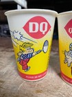 1984 Dairy Queen Drink Wax Cups Dennis The Menace Vintage Unused 3 Cups