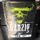 Signed Danzig How The Gods Kill German Tour Poster 23x33 Large Rare Nice  