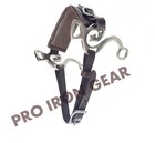 Hackamore Bitless Horse Bit English Western Adjustable Brown Leather