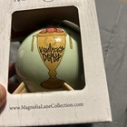 Magnolia Lane Kentucky Derby Trophy      Ornament Horseshoe Hand-painted - Nib