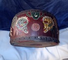 Rare Korean War Drum With Painted Dragon  Joseon Dynasty Buk