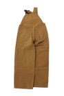Carhartt Childrens Boys Sleeveless Straight Leg Jumpsuit Brown Cotton Size 10