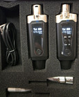 Wireless Xlr Transmitter Receiver Set  Rechargeable Mic Adapter  16 Channels