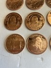 1 Oz  999 Pure Copper Commemorative Coins  16 Coins  All Cool And Rare Designs 
