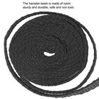 Hamster Harness And Leash Set Artificial Leather Soft Easy To Wear Rat