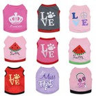 Various Pet T Shirt Apparel Clothes Puppy Small Dog Cat Pet Clothes Dress Vest