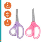 Pen gear 2-pack 5-inch Blunt Tip Kids Scissors Ages 4-7 Purple   Pink