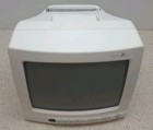 Zenith B09a02x 9  Portable Crt Tv W  Av Ports White Retro Gaming Tested Perfect
