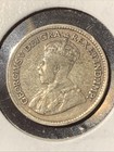 1918 Canada 5 Cents Silver   Better Grade  