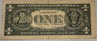 Frn One Dollar Error Ink Drop 2013