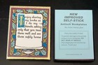 Vintage Antioch Book Plates Original Open Box 29 Unused Plates Grapescroll Trim 