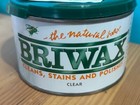 2 New Sealed Briwax Clear Cleans  Stains  Polishes 16 Oz Cans The Natural Wax