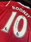 Wayne Rooney Signed Manchester United Jersey Beckett 
