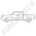 For 2005-2015 Toyota Tacoma Door Seal  Access Cab Extended Cab  2-pc Set Lh   Rh