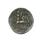 120 Bc Roman Silver Denarius M  Tullius Vf Ancient Coin