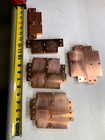 Pure Solid Copper Heatsink Lot Of 8 Coolermaster Custom High Quality Forged