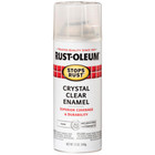 12 Oz  Protective Enamel Gloss Crystal Clear Spray Paint