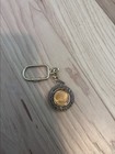 Michigan Lucky Penny Keychain Lincoln Cent Encased Coin
