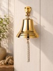 7  Nautical Premium Polished Brass Decor Ship Bell Exclusive Pirate s Maritime