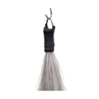 Y j Tails Horse Tail Extensions With Braided Horsehair Loop  Blunt Cut Bottom   