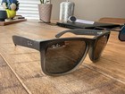 Ray-ban Rb4165 Justin Polarized Rectangular Sunglasses