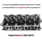 18mm Cylinder Head For 03-07 Ford F-250 F-350 F-450 F550 6 0l Powerstroke Diesel