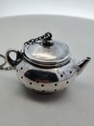 Vintage Or Antique Sterling Silver Tea Strainer Kettle Pot Design