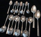 30 Pc Vintage  Oneida Community Morning Star Silverware Silver Plate Flatware