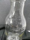 The Master  One Quart Glass Gas Station Motor Oil 16  Bottle With Spout 1923