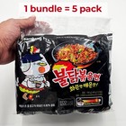 Samyang Spicy Chicken Noodle Original Korean Ramen Buldak Challenge  5 Pack New
