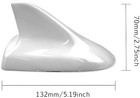 Auto Car Shark Fin Universal Roof Antenna Dummy Aerial For Decorat Color  Gray