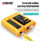 Rj11 Rj12 Rj45 Cable Tester Cat5 Network Ethernet Lan Test Tool Black   Yellow