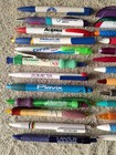 25 Pharma Promo Pens Lot Pharmaceutical Drug Rep Advertising Collectible