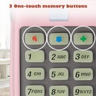 4 Colors Corded Trimline Home Phone Easy Wall Mount Speed Dial Last Number Re   