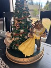 Rare Disney Beauty And The Beast Danbury Mint Christmas Tree Figurine Retired
