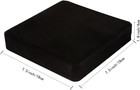 Velvet Jewelry Set Box  Velvet Gift Box For Bracelet Necklace Earring Ring  blac
