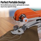 Mini Diy Portable Sewing Machine Tailor Stitch Handheld Home Travel Cordless Kit