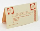 Colt Industries Firearm Warranty Tri-fold  Nra Membership  Vintage Card For Colt