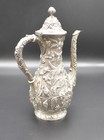 S  Kirk And Son Repousse Sterling Silver Teapot