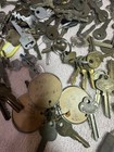 Antique Vintage Keys Large Lot 6 8pds Car  Clock  Cabinet   Industrial   Locks