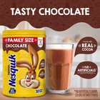 Nestle Nesquik Chocolate Flavor Powder Stir Drink Mix Canister  38oz Free Ship