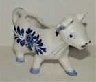 Blue Delft Windmill Cow Creamer Dutch Vintage 5  X 3  X 1  