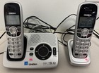 Uniden Dect 6 0 Cordless Phone System 2 Handsets   Base Answering Machine Tested