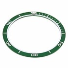 Bezel Insert For Seiko Watch 7002 6309 skx007k2 7s26 Diver Planet Ocean Green