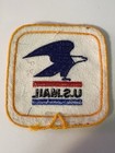 1970s Vintage        u s  Mail Usps Postal Carrier Embroidered Uniform Patch Lqqk    