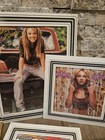 Framed Pop Star Carnival Prizes Britney Spears Nsync Christina Aguilera Y2k 90s 