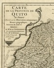 Antique Map-quito-equador-south America-mountains-forests-bellin-1751