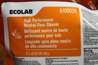 Case Of 2 Ecolab 6100035 High Performance Neutral Floor Cleaner 2 Liter Bags
