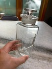 Antique Wt   Co Whitall Tatum Clear Glass Apothecary Bottle Millville New Jersey